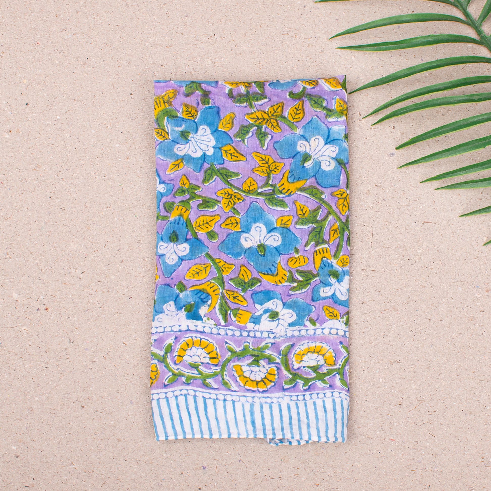 Handmade Reusable Cotton Bandanas With Floral Prints, Lightweight Headband For Neck Or Face, Bohemian Fashion For Her, Summer Wrap Gift