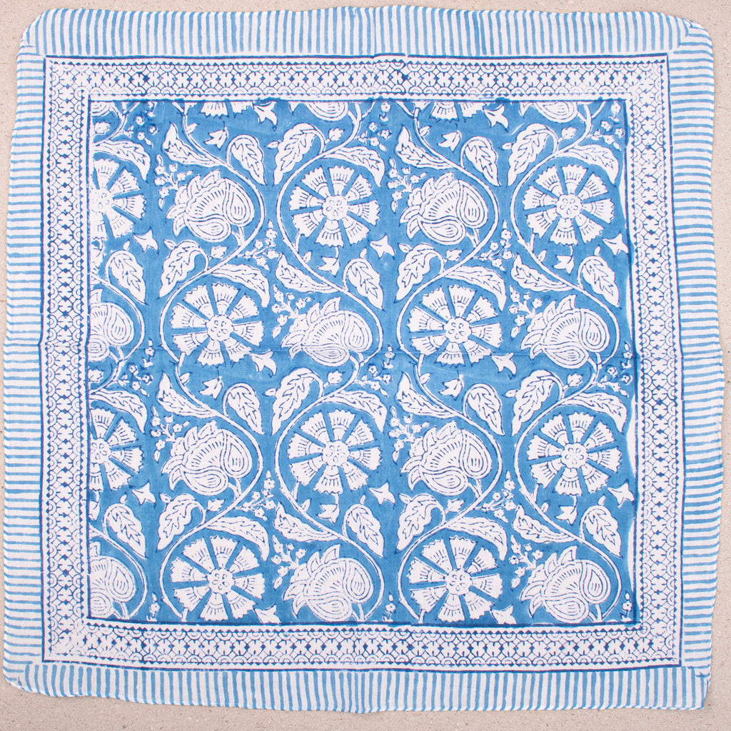 Eco-Friendly Handmade Cotton Bandana Headband Scarf, Reusable Block Print Headband Bandana for Men, Gift For Her