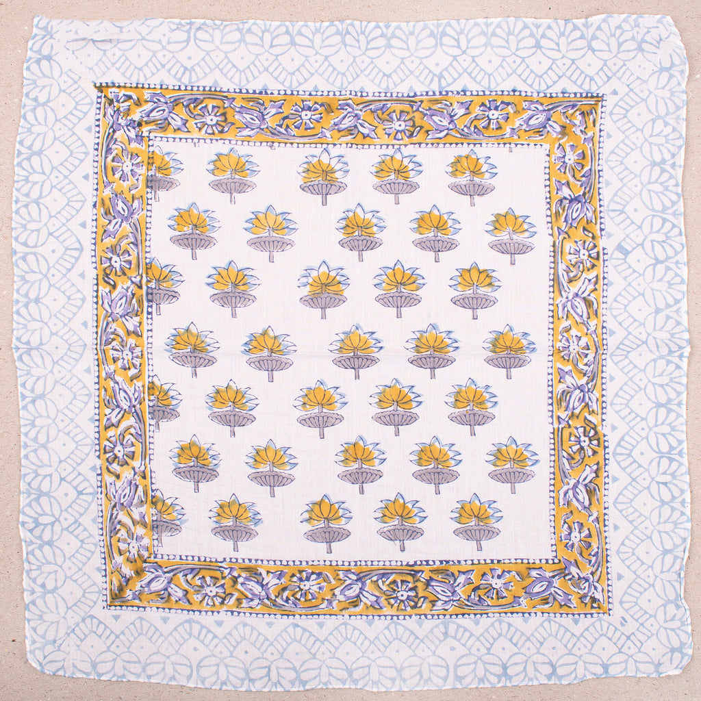 Boho Style Cotton Bandana Headband Scarf, Lightweight Headwrap For Face, Summer Style For Men & Women