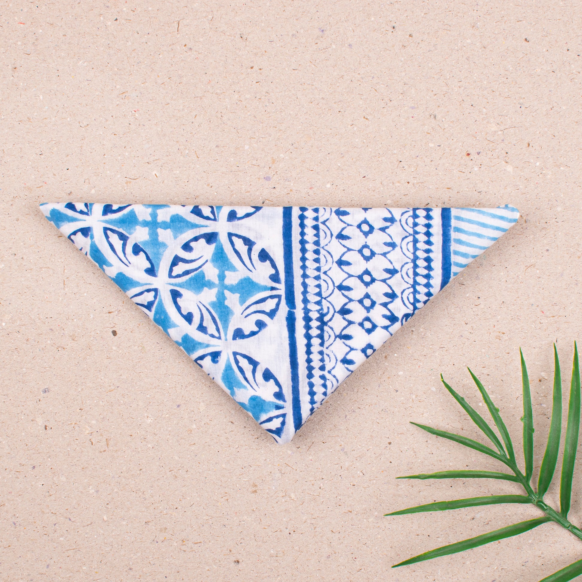 Handmade Summer Cotton Bandana Scarf, Lightweight Cotton Headwrap For Men & Women, Boho Floral Printed Reusable Accessory