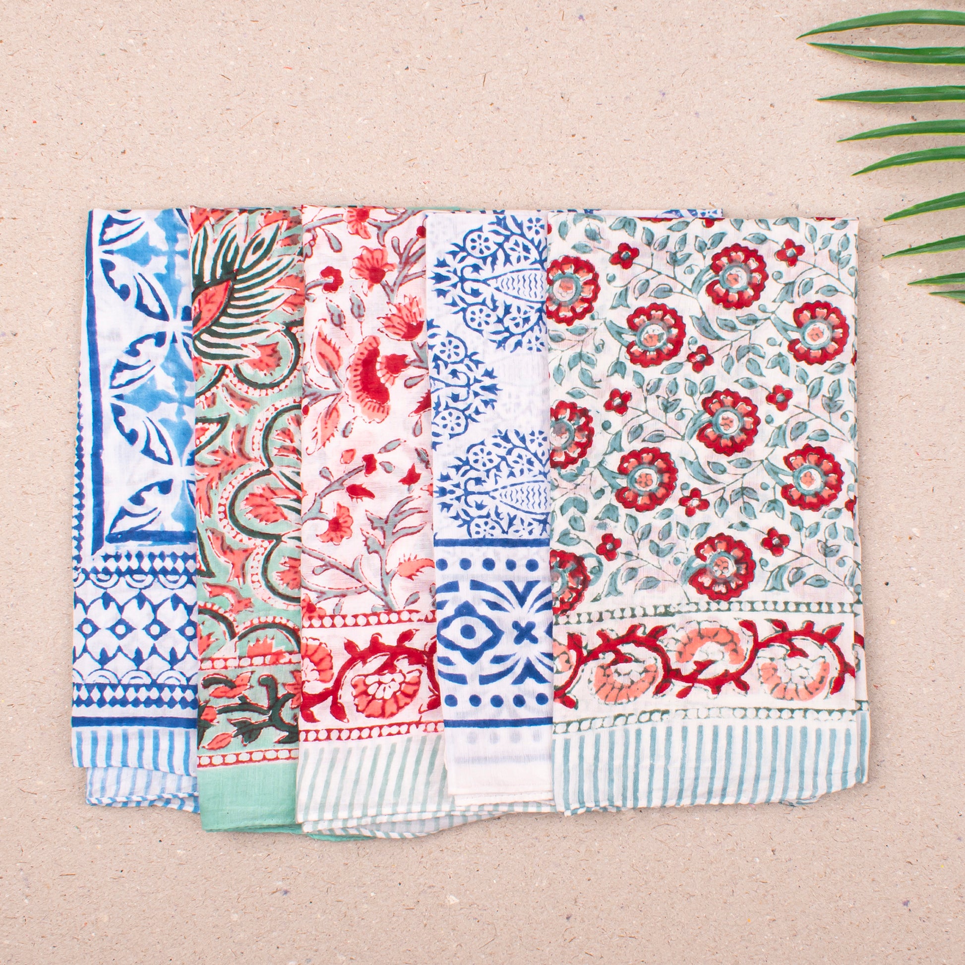 Boho Inspired Cotton Bandana Scarf, Handmade Lightweight Headwrap For Face, Neck Or Hair, Summer Style For Men & Women - 15pcs