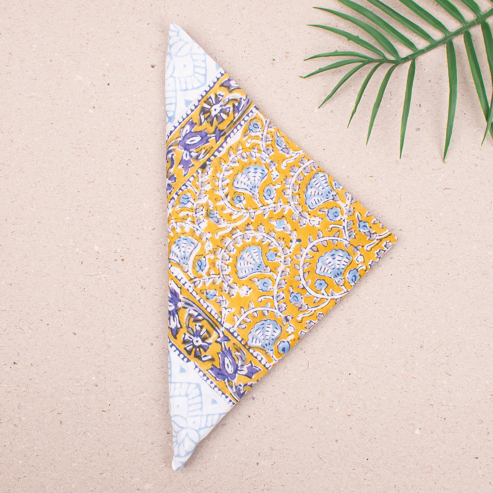 Organic Cotton Bandana For Men & Women, Handmade Headband With Boho Style, Bandana Scarf For Neck