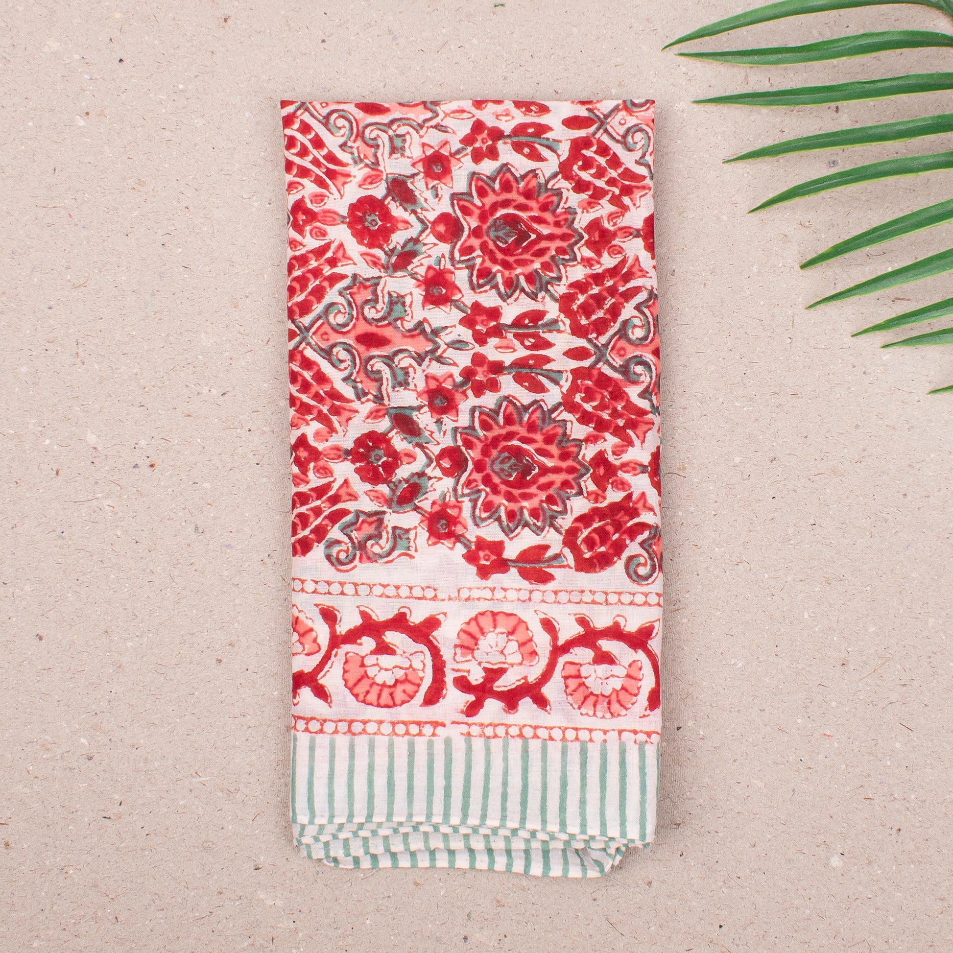 Handmade Printed Cotton Bandanas With Floral Prints, Lightweight Headband For Neck Or Face, Bohemian Fashion For Her, Summer Wrap Gift